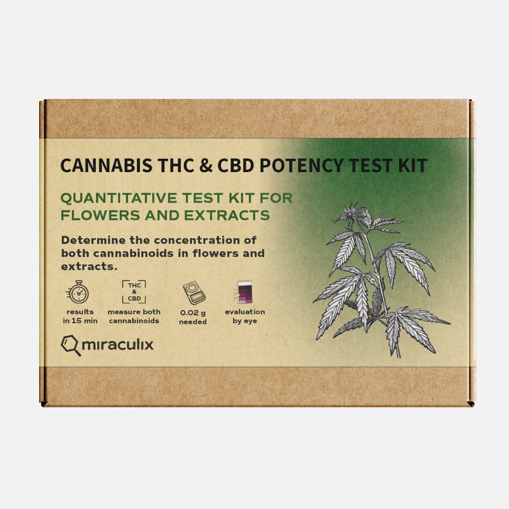 Cannabis Test Kit (Potency & Ratio)